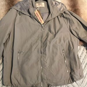 Women’s Gray Zip Up Jacket